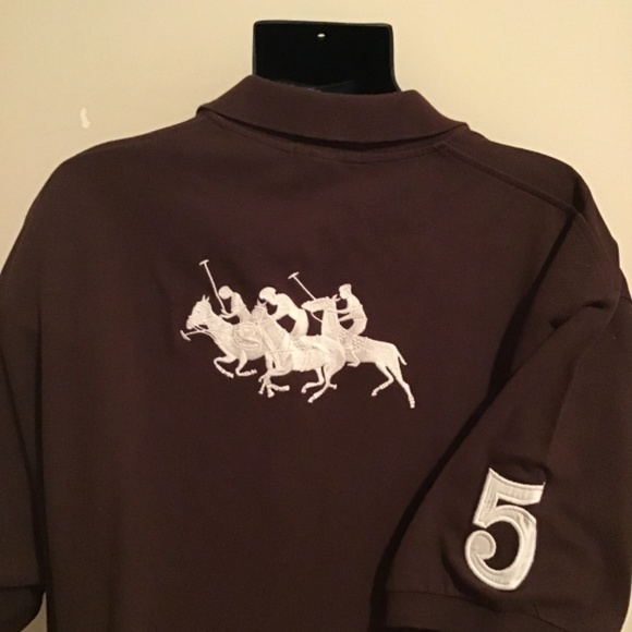 🔥🔥polo Ralph Lauren size XXL mint condition, brown polo - Picture 4 of 4